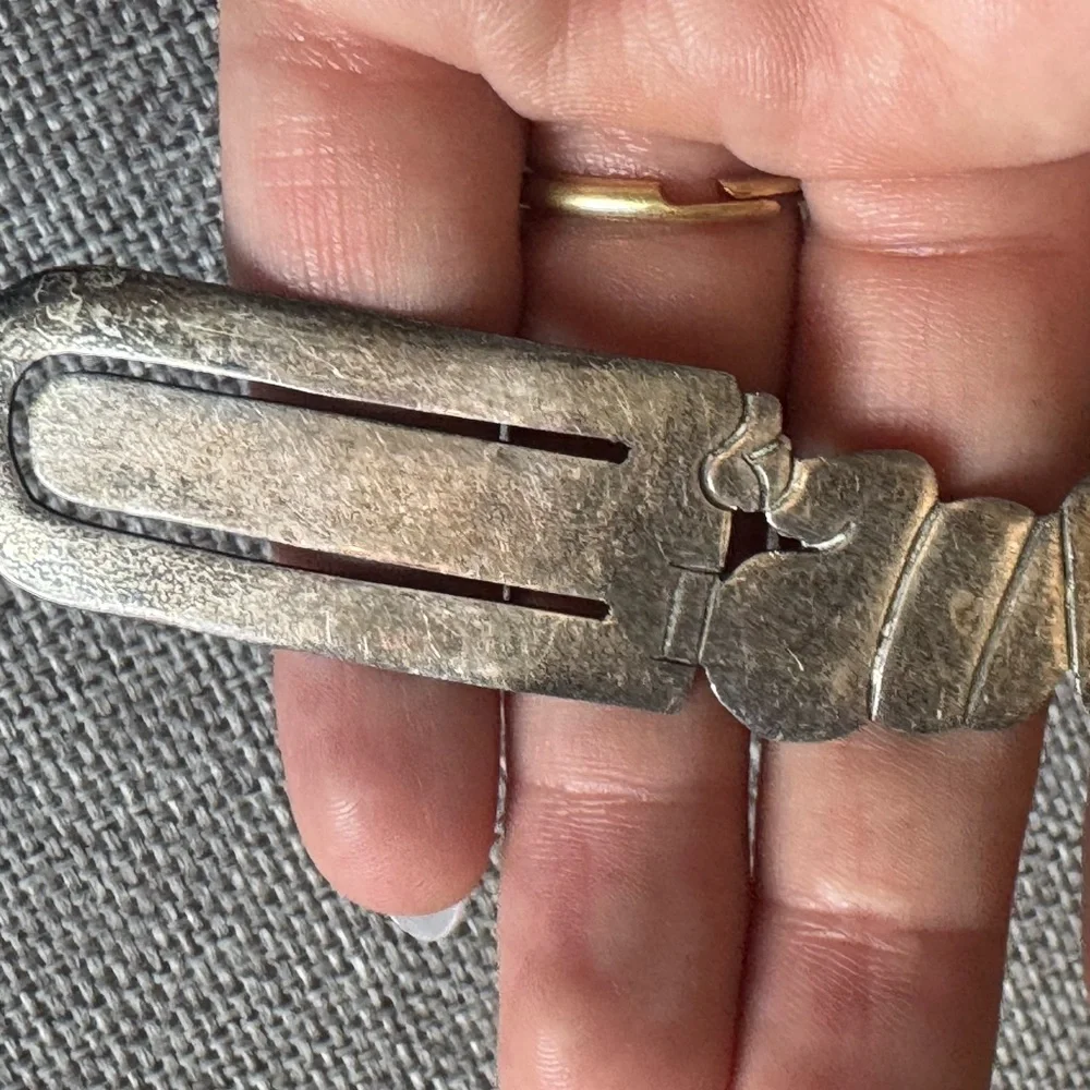 Vintage Sterling Silver Mexican Paidano Bookmark